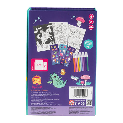 TIGER TRIBE - Colouring Set - Mystical Forest